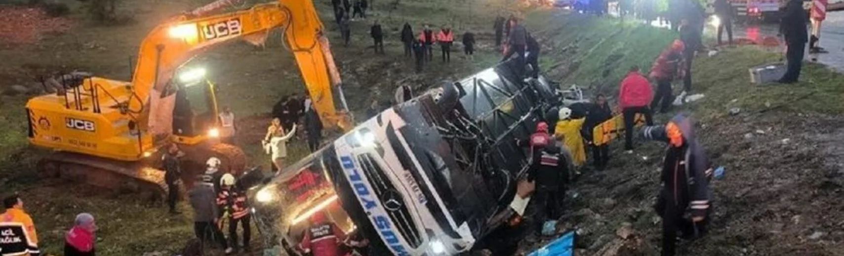 Τουρκία: Νεκροί και τραυματίες από ανατροπή λεωφορείου ΦΩΤΟ