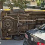 Παλαιό Φάληρο: Τούμπαρε σχολικό λεωφορείο μετά από σύγκρουση με ΙΧ