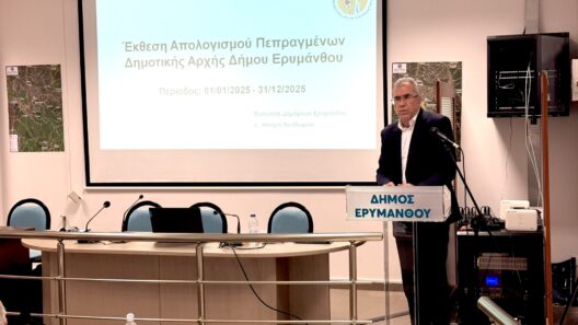 Ερύμανθος: Το έργο της Δημοτικής αρχής Μπαρή για το 2025 ΦΩΤΟ