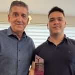 Τον πρωταθλητή Ελλάδος Τριάθλου Ν.Καρρά υποδέχθηκε ο δήμαρχος Γ.Αλεξόπουλος,