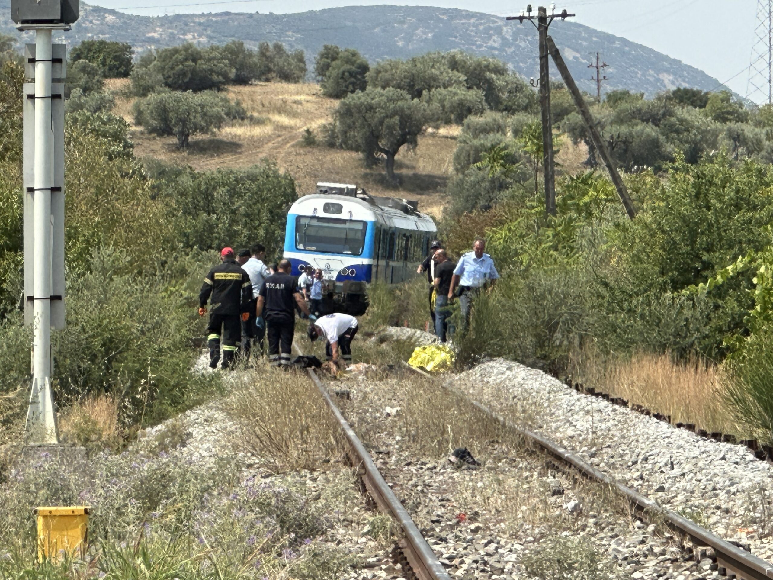 Θεσσαλονίκη: Τραγικός θάνατος άνδρα που παρασύρθηκε από τρένο