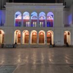 Τριήμερη φωταγώγηση του Δημοτικού Θεάτρου «Απόλλων» για τη Νευροϊνωμάτωση ΦΩΤΟ
