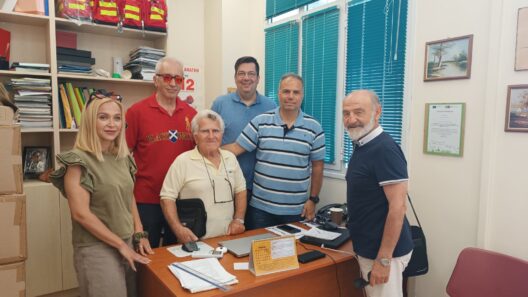 Ο Σύλλογος Αλυκής σε συνάντηση με τον Αντιδήμαρχο Καθαριότητας Νίκο Καραΐσκο