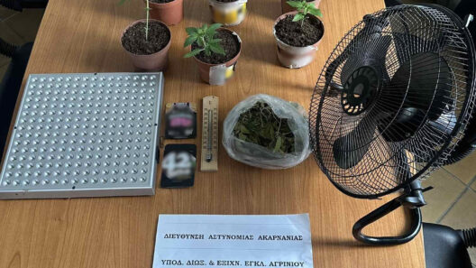 Αμφιλοχία: Συνελήφθη για καλλιέργεια ναρκωτικών 36 Συνελήφθη άνδρας στην Αμφιλοχία