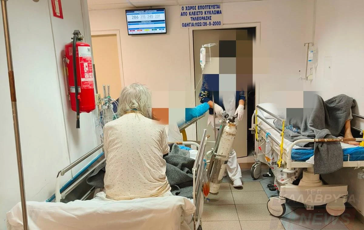 Καλάβρυτα: Ανδρας πήγε τη γυναίκα του στο νοσοκομείο και κατέληξε ο ίδιος!