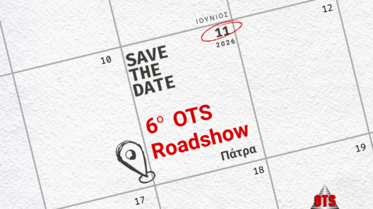 Tο 6ο OTS Roadshow 2026 έρχεται στην Πάτρα 37 Tο 6ο OTS Roadshow 2026 έρχεται στην Πάτρα