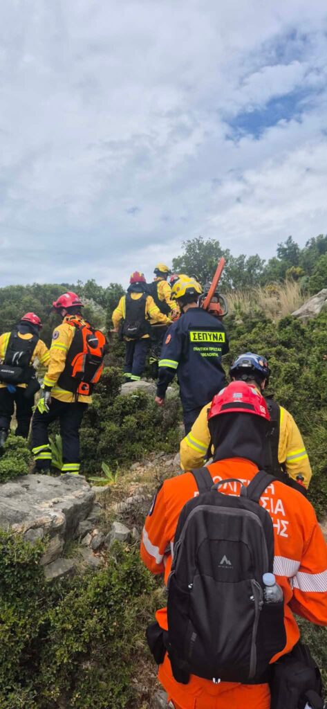 Ασκηση Εθελοντών Πυροσβεστών Αχαΐας στο Άνω Σούλι Πατρών ΦΩΤΟ