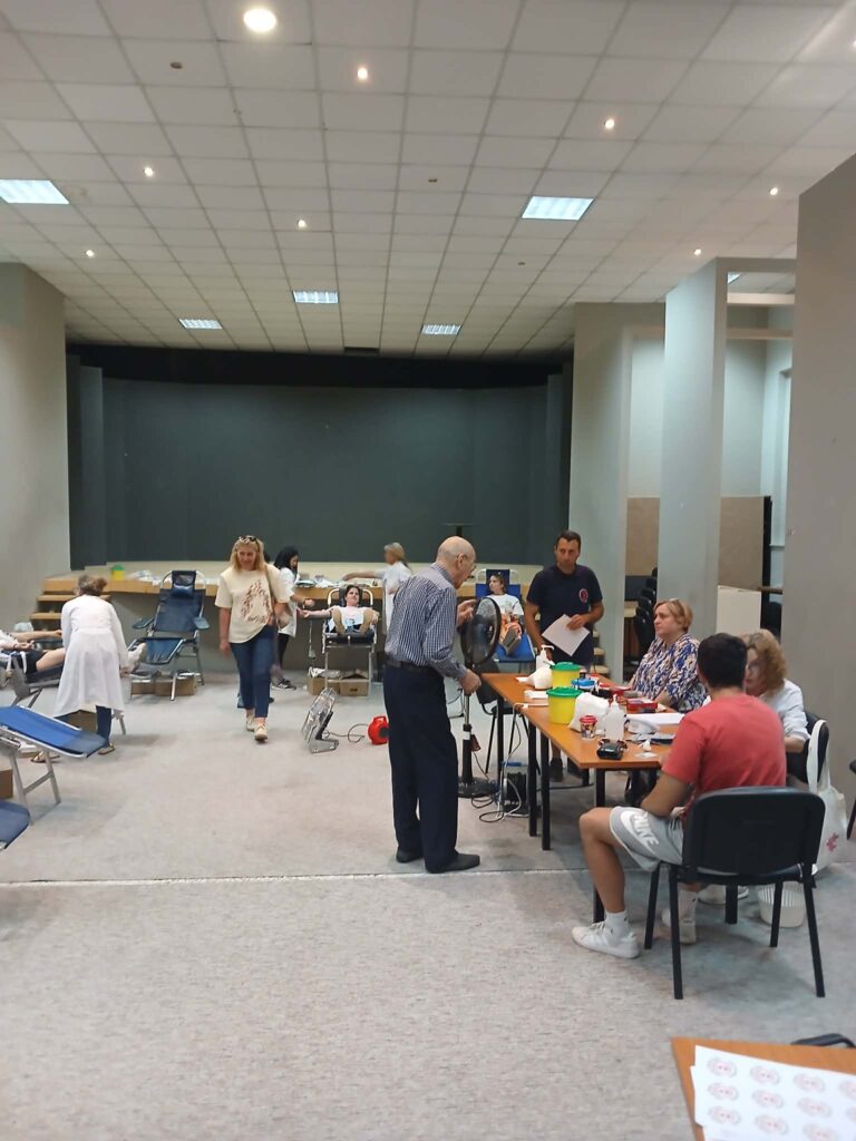 Ο «Δεσμός» Ακράτας σε νέα εθελοντική αιμοδοσία ΦΩΤΟ