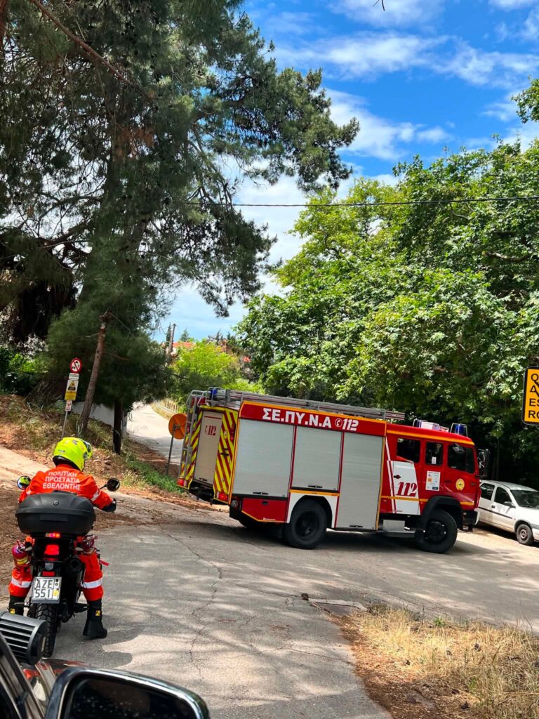 Ασκηση Εθελοντών Πυροσβεστών Αχαΐας στο Άνω Σούλι Πατρών ΦΩΤΟ