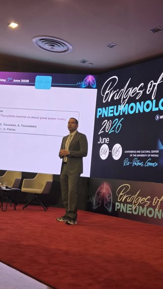Το Συνέδριο Bridges of Pneumonology από τον καθηγητή του Πανεπιστήμιο Πατρών Αργύρη Τζουβελέκη ΦΩΤΟ 32 Το Συνέδριο Bridges of Pneumonology από τον καθηγητή του Πανεπιστήμιο Πατρών Αργύρη Τζουβελέκη ΦΩΤΟ