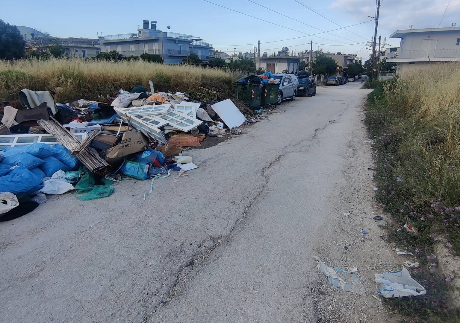 Πάτρα: Περιβαλλοντικό «σκάνδαλο» με ανεξέλεγκτες χωματερές μπαζών και κάμερες να τις καταγράφουν ΦΩΤΟ