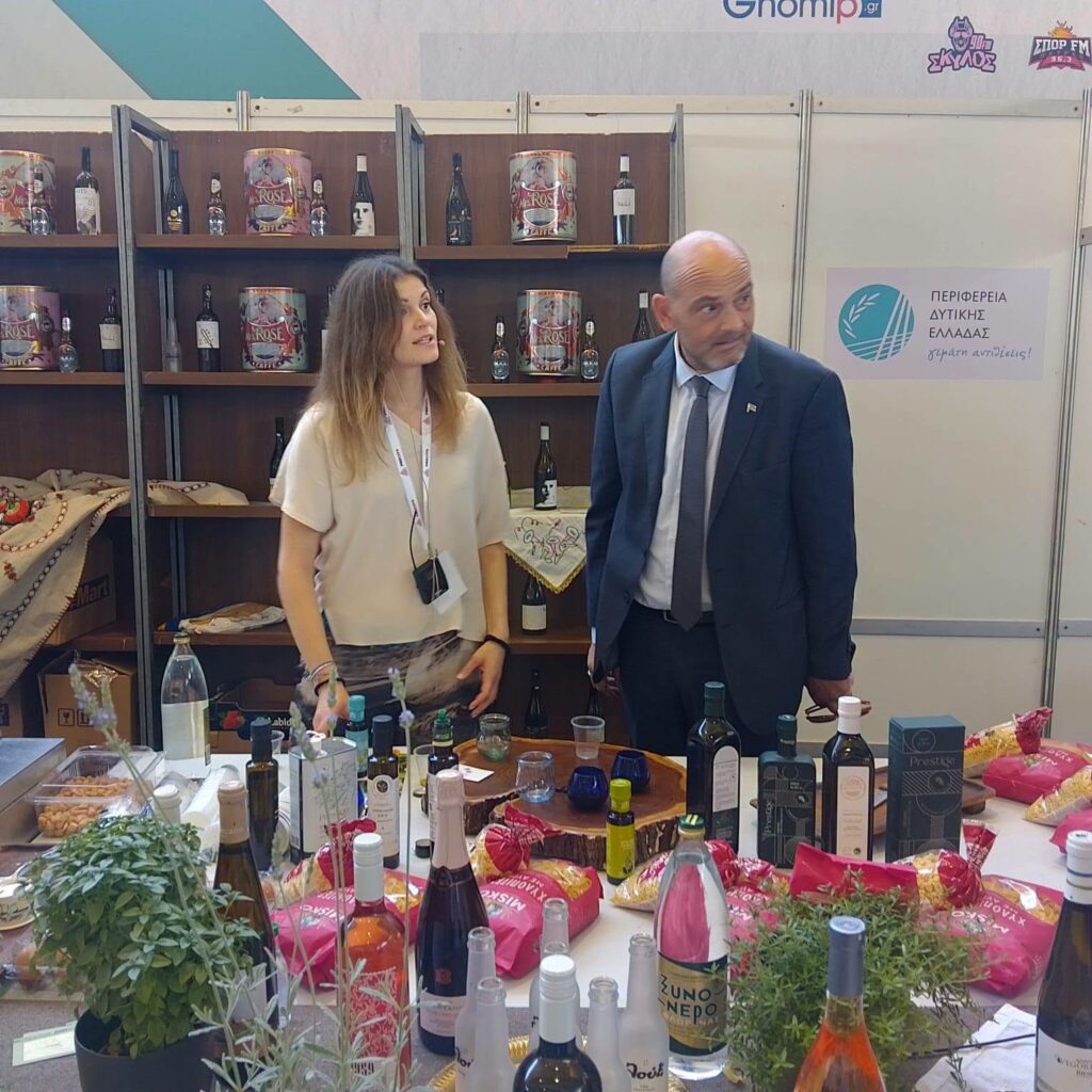 Ο Ιάσονας Φωτήλας στην «1η AGRO FOOD & DRINK» στην Πάτρα ΦΩΤΟ