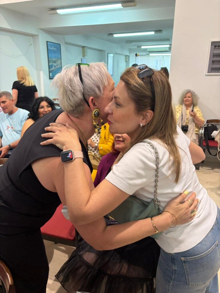 Γεμάτο Σαββατοκύριακο, με πολλές επισκέψεις και προσκλήσεις, για την Χριστίνα Αλεξοπούλου ΦΩΤΟ