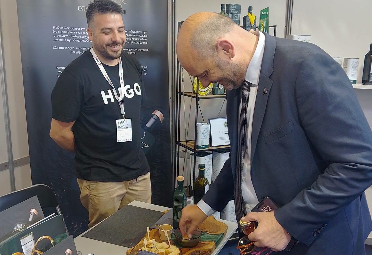 Ο Ιάσονας Φωτήλας στην «1η AGRO FOOD & DRINK» στην Πάτρα ΦΩΤΟ