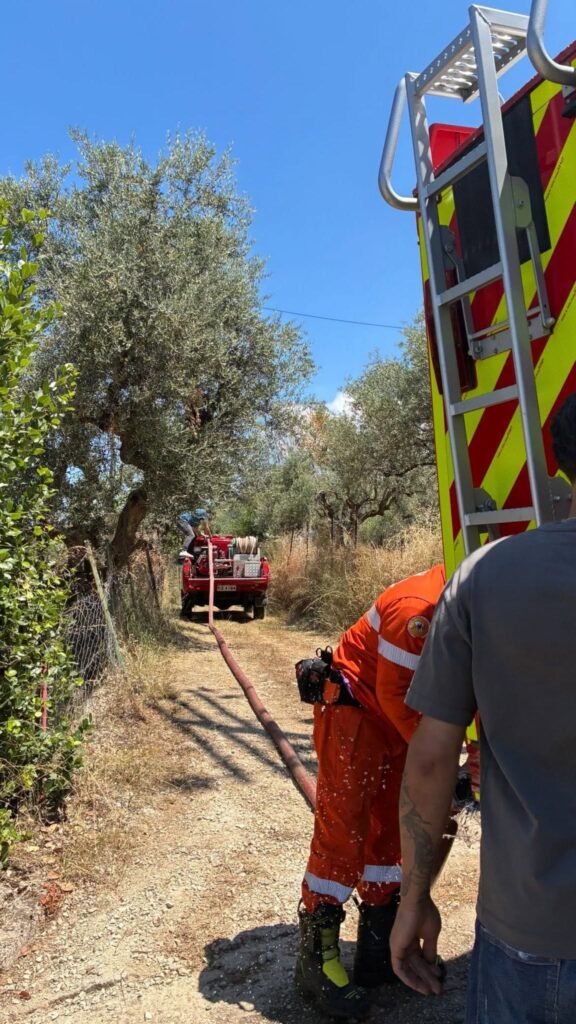 Κρήνη: Πυρκαγιά αποσοβήθηκε μετά από άμεση κινητοποίηση Πυροσβεστών ΦΩΤΟ