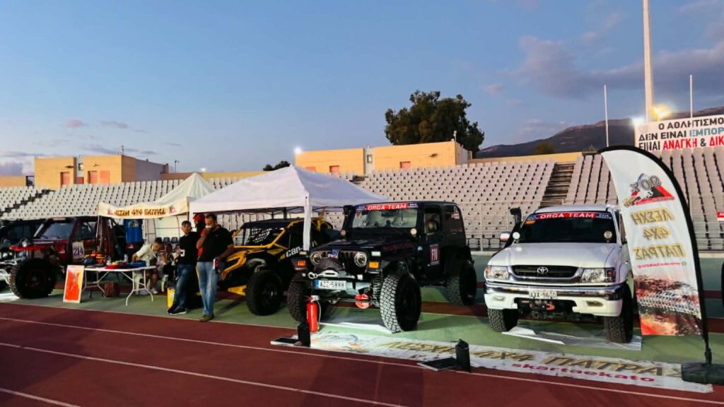 Η Skartaekato Λέσχη 4x4 Πάτρας στην Racing Expo στο Παμπελοποννησιακό