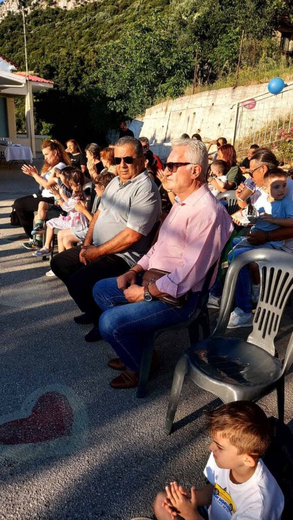 Η τελετή λήξης του Δημοτικού σχολείου Σαντομερίου ΦΩΤΟ