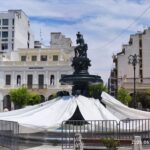 Πάτρα: Λάμπει ξανά το ιστορικό συντριβάνι της Πλατείας Γεωργίου με το «παιδί,τον αυλό και τα λιοντάρια» ΦΩΤΟ