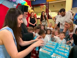 Καλοκαιρινή γιορτή λήξης του Βρεφονηπιακού Σταθμού της ΙΜ «Τα Αγγελουδάκια» ΦΩΤΟ