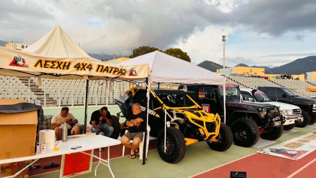 Η Skartaekato Λέσχη 4x4 Πάτρας στην Racing Expo στο Παμπελοποννησιακό