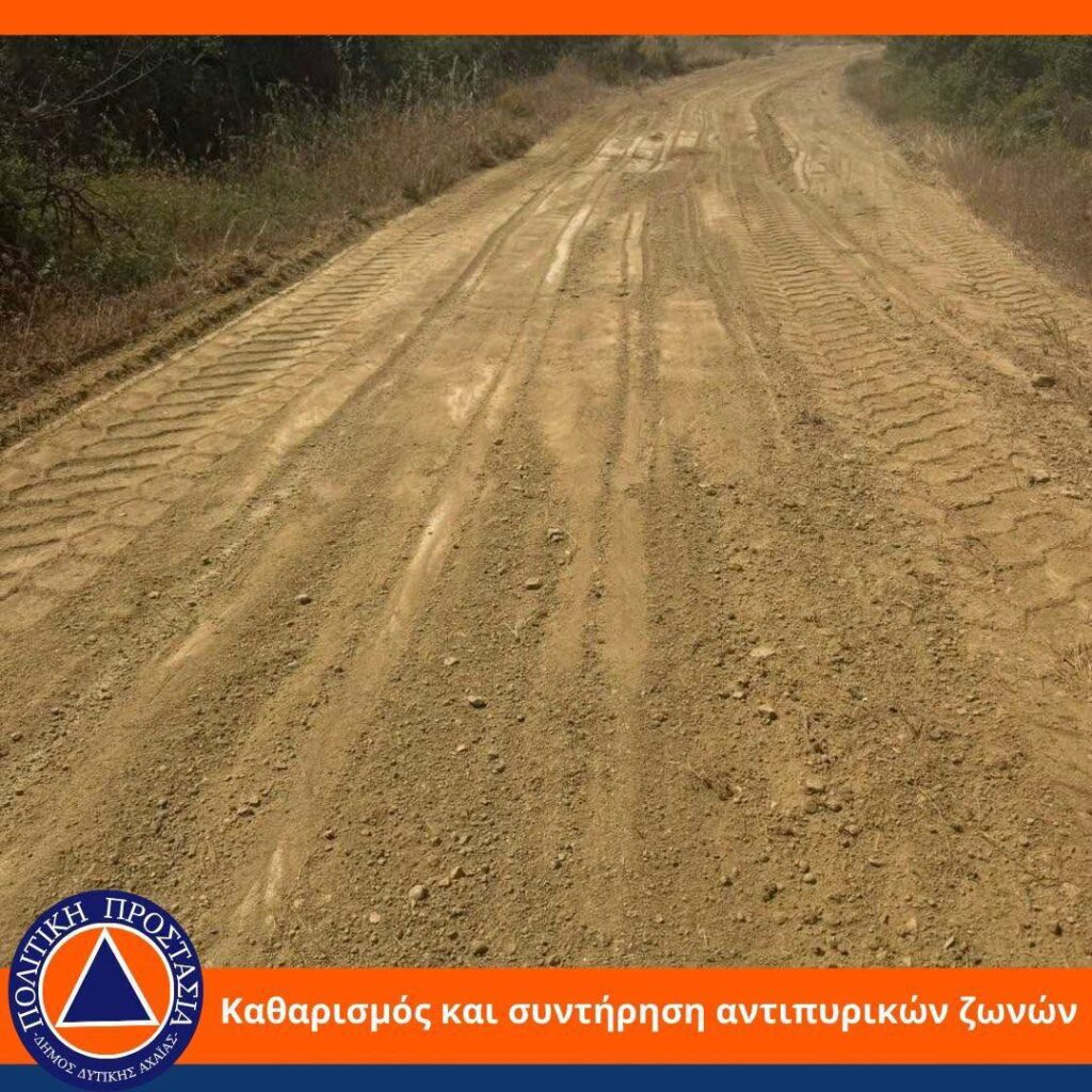 Δυτική Αχαϊα: Με καθαρισμό αντιπυρικών ζωνών θωρακίζεται από πυρκαγιές ΦΩΤΟ