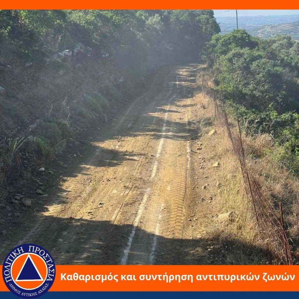 Δυτική Αχαϊα: Με καθαρισμό αντιπυρικών ζωνών θωρακίζεται από πυρκαγιές ΦΩΤΟ