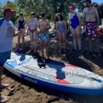 Οι «Μαχητές» σε μαθήματα Stand Up Paddling στην Πλαζ ΦΩΤΟ