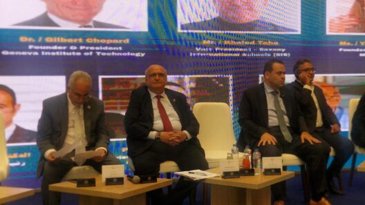 Ο Χρ. Μπούρας στο τραπέζι «Πανεπιστήμια και Επιχειρήσεις στο New El Alamein, Egypt» ΦΩΤΟ 37 Ο Χρ. Μπουράς στην τραπέζι
