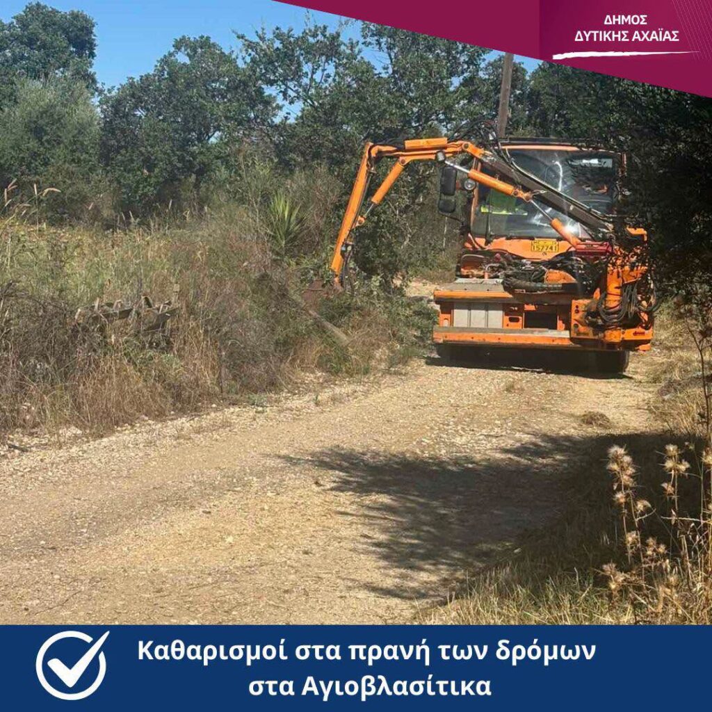 Δυτική Αχαϊα: Ειδικοί καθαρισμοί δρόμων για ορατότητα των οδηγών ΦΩΤΟ 30 Δυτική Αχαϊα: Ειδικοί καθαρισμοί δρόμων για ορατότητα των οδηγών ΦΩΤΟ
