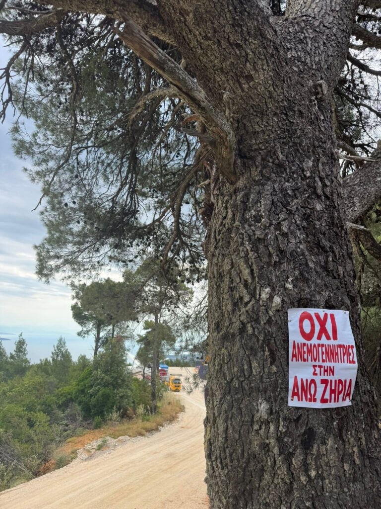 Ζήρια: Το ΜέΡΑ25 είπε «όχι» στις «παράνομες» ανεμογεννήτριες του Προφήτη Ηλία ΦΩΤΟ 30 Ζήρια: Το ΜέΡΑ25 είπε «όχι» στις «παράνομες» ανεμογεννήτριες του Προφήτη Ηλία ΦΩΤΟ