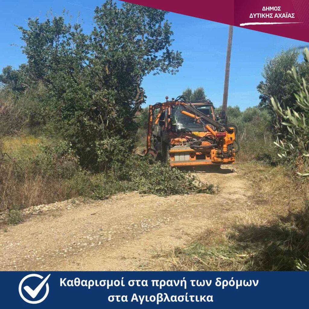 Δυτική Αχαϊα: Ειδικοί καθαρισμοί δρόμων για ορατότητα των οδηγών ΦΩΤΟ 29 Δυτική Αχαϊα: Ειδικοί καθαρισμοί δρόμων για ορατότητα των οδηγών ΦΩΤΟ
