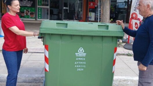 Δυτική Αχαΐα: Νέοι, αντί παλιών και φθαρμένων, κάδοι σκουπιδιών σε χωριά ΦΩΤΟ 39 Δυτική Αχαΐα νέα