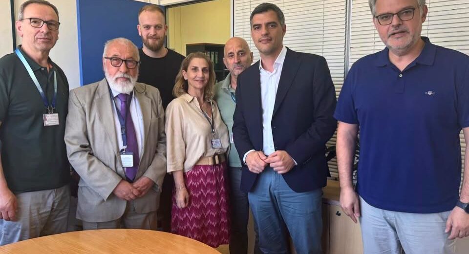 Δίπλα στους ανθρώπους της πρώτης γραμμής ο Ανδρέας Τσώκος ΦΩΤΟ