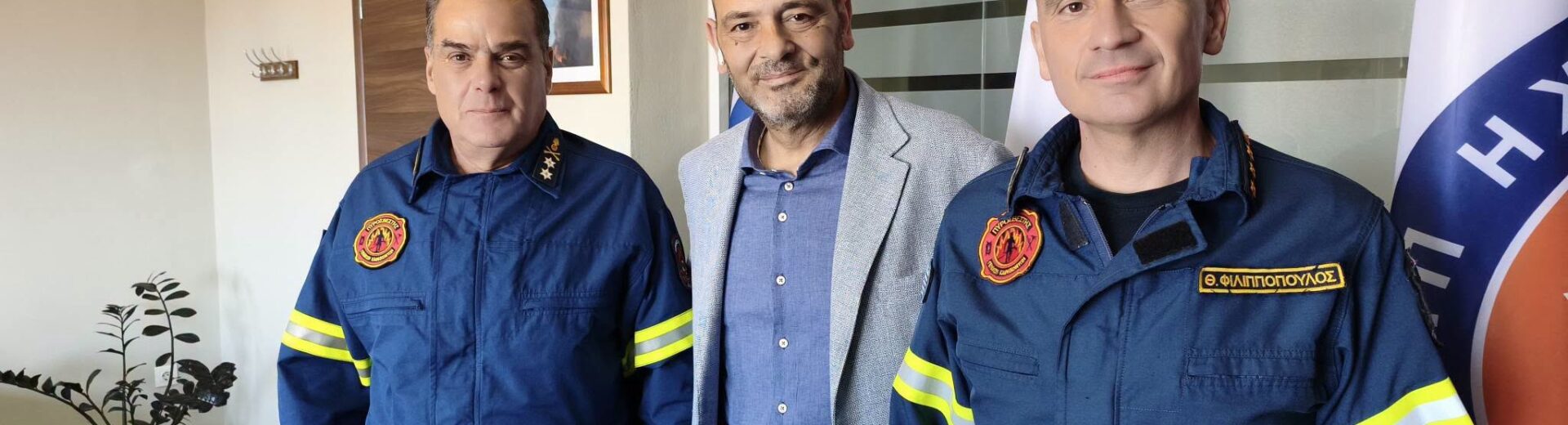 Πυροσβεστική στο Β΄ Σταθμό στην πόλη Πατρα