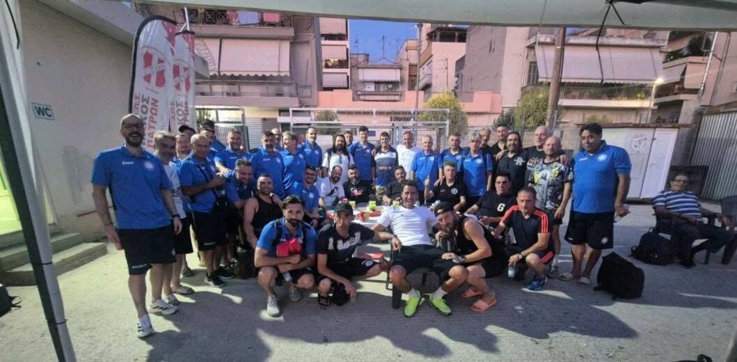 Το παιχνίδι Παλαιμάχων ποδοσφαιριστών Πάτρας και Μεσολογγίου ΦΩΤΟ