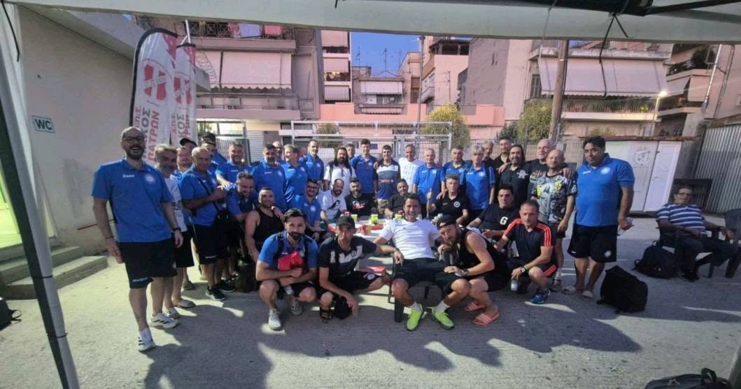 Το παιχνίδι Παλαιμάχων ποδοσφαιριστών Πάτρας και Μεσολογγίου ΦΩΤΟ