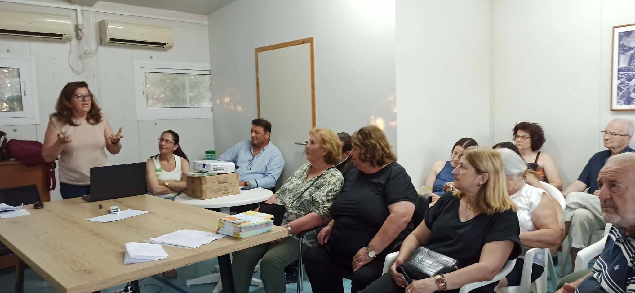 Γιατροί του Κέντρου Υγείας Κάτω Αχαΐας στον Πολιτιστικό Σύλλογο Νιφοραιίκων ΦΩΤΟ