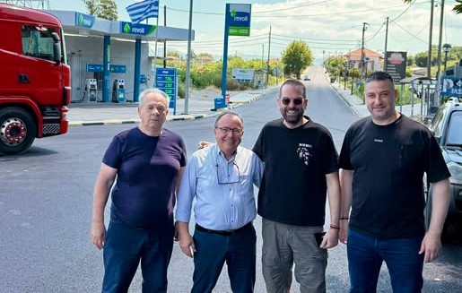 Αιτωλοακαρνανία: Φαρμάκης και Μαυρομμάτης στην ασφαλτόστρωση, στο οδικό τμήμα Ζευγαράκι – Κάτω Κεράσοβο