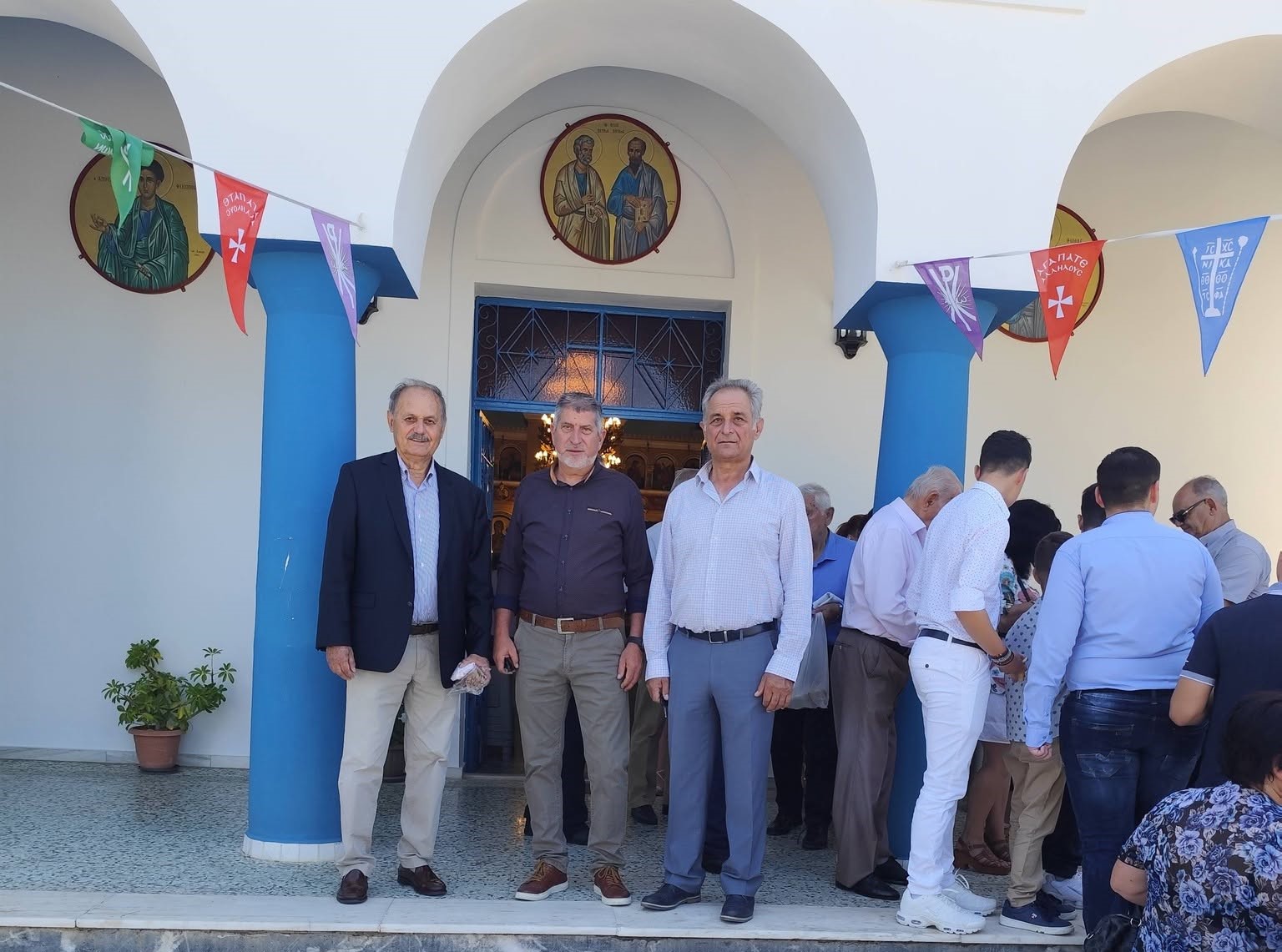 Τίμησαν τους Αποστόλους Πέτρο και Παύλο στα Φράγκα ΦΩΤΟ