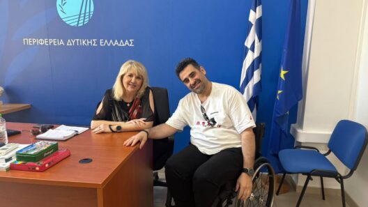 Πάτρα: Συνεργασία Μαστοράκου με «Ήφαιστο» για ενδυνάμωση των ΑμεΑ 39 Πάτρα: Συνεργασία Μαστοράκου με «Ήφαιστο» για ενδυνάμωση των ΑμεΑ
