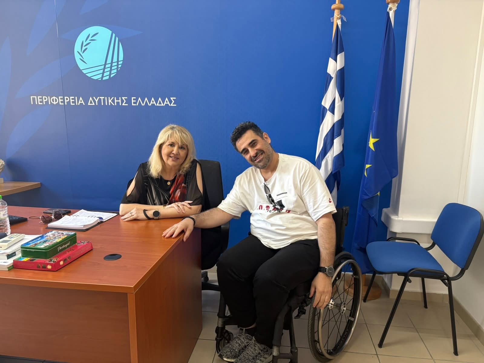 Πάτρα: Συνεργασία Μαστοράκου με «Ήφαιστο» για ενδυνάμωση των ΑμεΑ