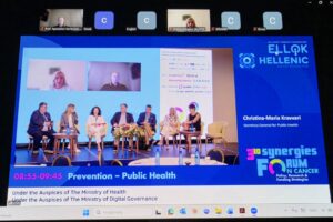 Ο Απόστολος Βανταράκης στο Synergies Forum on Cancer, στην Αθήνα