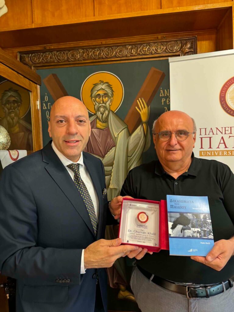 Στο Πανεπιστήμιο Πατρών, με Μπούρα, ο εκπρόσωπoς της Unicef ΦΩΤΟ 30 Στο Πανεπιστήμιο Πατρών, με Μπούρα, ο εκπρόσωπoς της Unicef ΦΩΤΟ