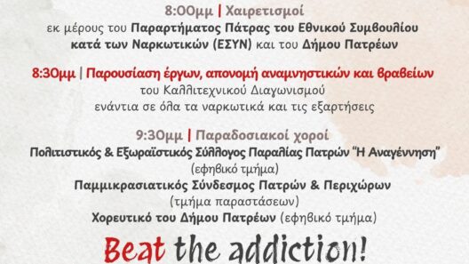 Πάτρα: Στο φως ή στο σκοτάδι; Εκδήλωση για τα ναρκωτικά στα Παλαιά Σφαγεία 38 Πάτρα: Στο φως ή στο σκοτάδι; Εκδήλωση για τα ναρκωτικά στα Παλαιά Σφαγεία