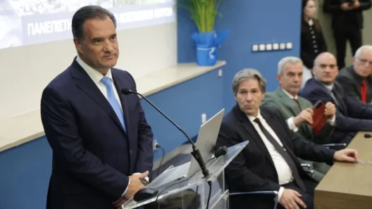 Πάτρα: Σε νοσοκομεία, σήμερα, ο υπουργός Υγείας Άδωνις Γεωργιάδης, για έργα και ελλείψεις 41 Ο Άδωνις Γεωργιάδης μιλάει από βήμα σε εκδήλωση στην Πάτρα, με άλλο…