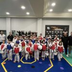 Μικροί αθλητές του Συλλόγου «Ανδρεία» σε αγωνιστική ημερίδα στην Ναύπακτο