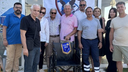Η Αερολέσχη Μεσολογγίου ευχαριστεί τον Ομιλο Rotary Πατρών για προσφορά αμαξιδίου AμεΑ 32 Η Αερολέσχη Μεσολογγίου ευχαριστεί τον Ομιλο Rotary Πατρών για προσφορά αμαξιδίου AμεΑ