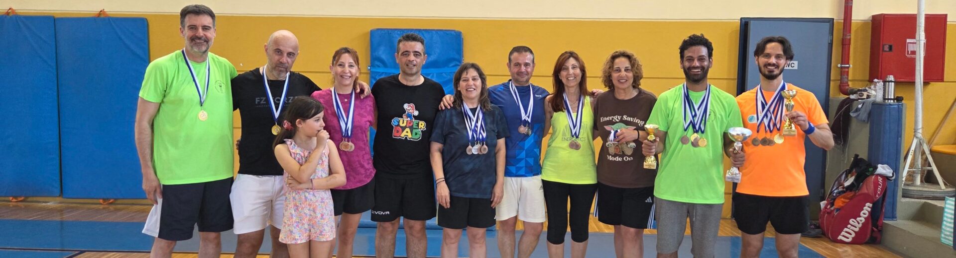 Αρχαία Ολυμπία: Μεγάλη επιτυχία του Πανελλήνιου Πρωταθλήματος Seniors Badminton ΦΩΤΟ