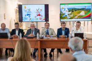ICG Ολυμπία – Ήλιδα 2027: Παρουσιάστηκε η επίσημη ταυτότητα των Αγώνων στην Ηλεία ΦΩΤΟ