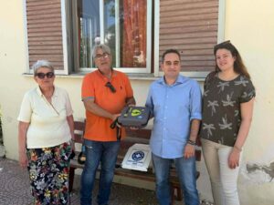 Απινιδωτής παραδόθηκε στο Αγροτικό Ιατρείο Άνω Αλισσού ΦΩΤΟ